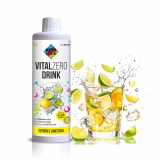 Sirup zero citron a limetka (100 dávek)