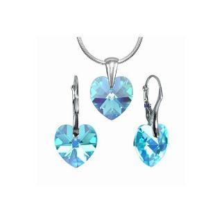 Swarovski elements 39003.4 blue zircon AB