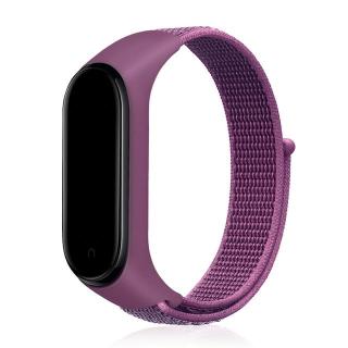 Nylonový náhradní náramek pro Mi Band 7 na suchý zip Barva: fialová