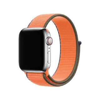 Nylonový náhradní řemínek pro Apple Watch 38mm/40mm/41mm Barva: kumkvatově oranžová