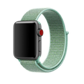 Nylonový náhradní řemínek pro Apple Watch 38mm/40mm/41mm Barva: mentolově zelená