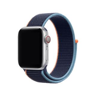 Nylonový náhradní řemínek pro Apple Watch 38mm/40mm/41mm Barva: námořnicky tmavomodrá