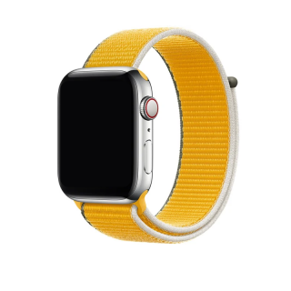 Nylonový náhradní řemínek pro Apple Watch 38mm/40mm/41mm Barva: slunečnicová