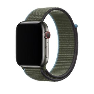 Nylonový náhradní řemínek pro Apple Watch 38mm/40mm/41mm Barva: snově zelená