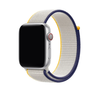 Nylonový náhradní řemínek pro Apple Watch 42mm/44mm/45mm/49mm Barva: mořská sůl