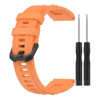 Silikonový řemínek pro Amazfit T-Rex Ultra Barva: oranžová