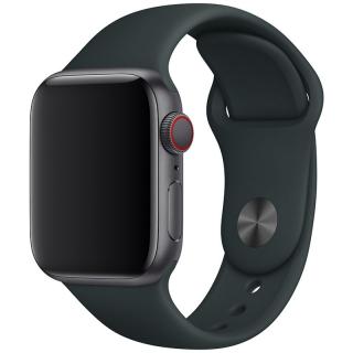 Základní silikonový náhradní řemínek pro Apple Watch 38mm/40mm/41mm - velikost M/L Barva: šedá