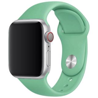 Základní silikonový náhradní řemínek pro Apple Watch 38mm/40mm/41mm - velikost M/L Barva: zelená