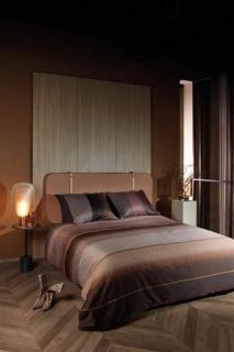 Kardol povlečení Shade 200x200/220+ 2x 60x70, terra (Luxusní povlečení z bavlněného saténu od značky Kardol)