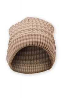 Pip Studio Amanda čepice Beanie, písková (Příjemná zimní čepice)