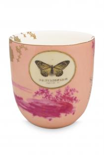 Pip Studio Heritage hrnek 300ml, růžový (Velký porcelánový hrnek)