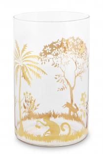 Pip Studio La Majorelle gold Sklenička, 360ml (zdobená sklenička 360ml)