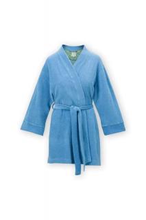 Pip Studio Nadia kimono Petite Sumo Stripe, modré (Pohodlné kimono v modré barvě ve velikosti M/L)