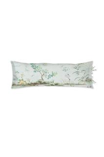 Pip Studio polštář Japonica white 30x90cm, bílý (Dekorační polštářek v silném prošívaném povlaku)