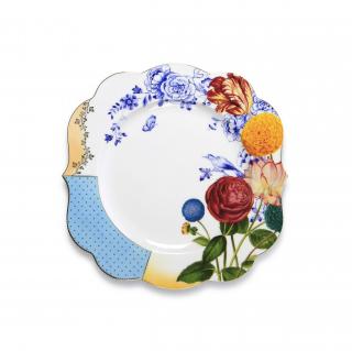 Pip Studio Royal Multi talíř Ø28, barevný (krásný porcelánový talíř)