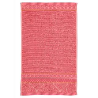 Pip Studio Soft Zellige froté ručník 30x50, coral (Froté ručník 30x50cm)