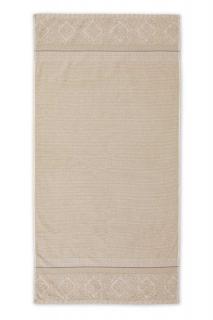 Pip Studio Soft Zellige froté ručník 70x140,khaki (Froté ručník)