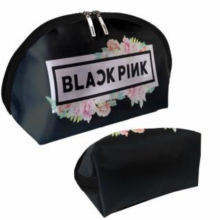 BLACKPINK | Kosmetická taška BLACKPINK "Roses", černá