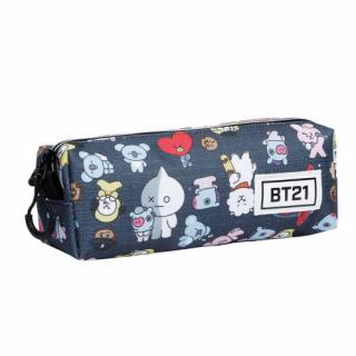 BTS | školní penál, tuba „BT21 Universtar“,  polstrovaný