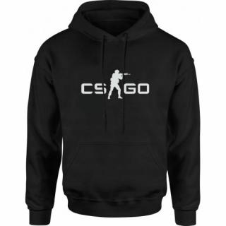 CS:GO | Mikina s kapucí Counter-Strike: Global Offensive, černá, "CS:GO"