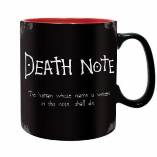 DEATH NOTE | Hrnek DEATH NOTE  -  matný,černý, 460ml