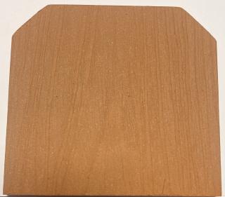 WPC Plotový profil 15x12 mm - Teak Délka profilu: 130cm