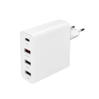 Nabíjecí adaptér do zásuvky pro telefony univerzální 48W, USB-A, USB-C, QC3.0+PD