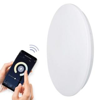 Smart wifi stropní LED světlo s ovládáním přes smartphone, stmívání + změna teploty světla, 38 cm