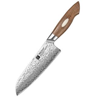 Santoku nůž XinZuo B46W 7