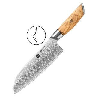 Santoku nůž XinZuo Lan B37 7  Těhotnej kuchař