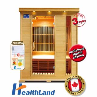 HEALTHLAND DeLUXE 3003 CARBON INFRASAUNA