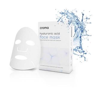 Princess pleťová maska s kyselinou hyaluronovou (1ks) - Croma (Croma Princess Hyaluronic Acid Mask 28 g)