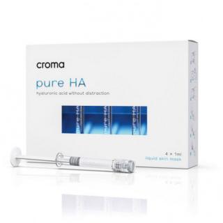 Pure HA (4 x 1 ml) pleťová maska s kyselinou hyaluronovou - Croma