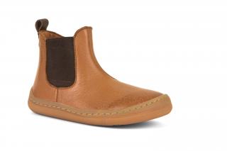 Froddo kožené barefoot celoročky cognac G3160159-1 velikost: 23