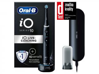 Oral-B iO Series 10 Cosmic Black  + 4 ks kartáčkové hlavy ZDARMA