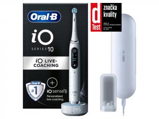 Oral-B iO Series 10 Stardust White  + 4 ks kartáčkové hlavy ZDARMA