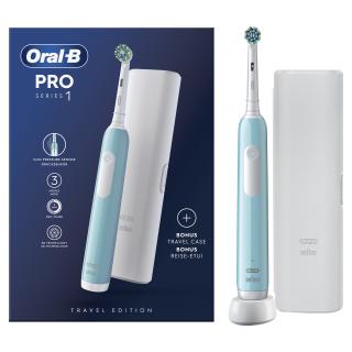 Oral-B Pro Series 1 Caribeean Blue  + Cestovní pouzdro  + náhradní hlavice ZADARMO