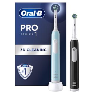 Oral-B Pro Series 1 DUO Blue/Black  + Druhá nabíječka ZDARMA