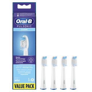 Oral-B Pulsonic Clean, 4ks, náhradní hlavice