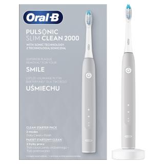 Oral-B Pulsonic Slim Clean 2000 Grey