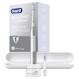 Oral-B Pulsonic Slim Luxe 4500 Platinum + cestovní pouzdro