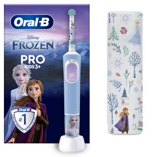 Oral-B Vitality Pro Kids Frozen + Cestovní pouzdro  + náhradní hlavice ZADARMO