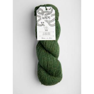 Pletací příze AMANO Warmi 100g Olive Green 6007