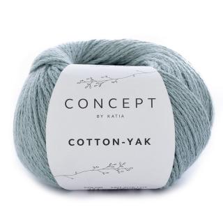 Pletací příze katia Cotton Yak 50g 111 - Pastel green