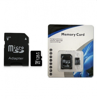 Paměťová karta Micro SD 64GB s adaptérem