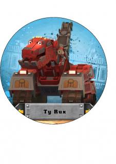 DinoTrux - L6 (Dino Trux - kruh o průměru 19 cm.  )