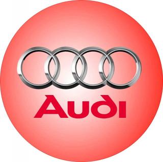 Logo Audi - L8 (Logo Audi - kruh o průměru 19 cm.  )