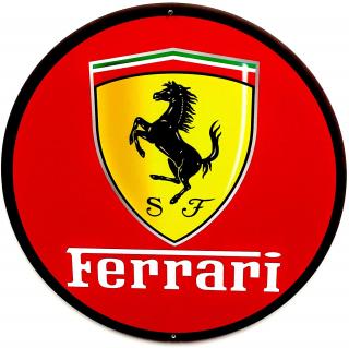 Logo Ferrari - L14 (Logo Ferrari - kruh o průměru 19 cm.  )