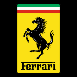 Logo Ferrari - L16 (Logo Ferrari - kruh o průměru 19 cm.  )