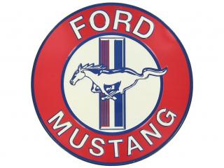 Logo Ford Mustang - L26 (Logo Ford Mustang - kruh o průměru 19 cm.  )